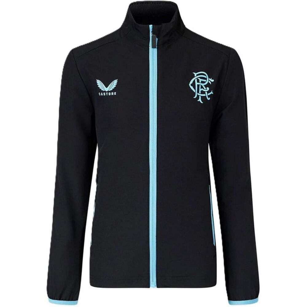 Castore Childrens/Kids Rangers FC Jacket / Brilliant White